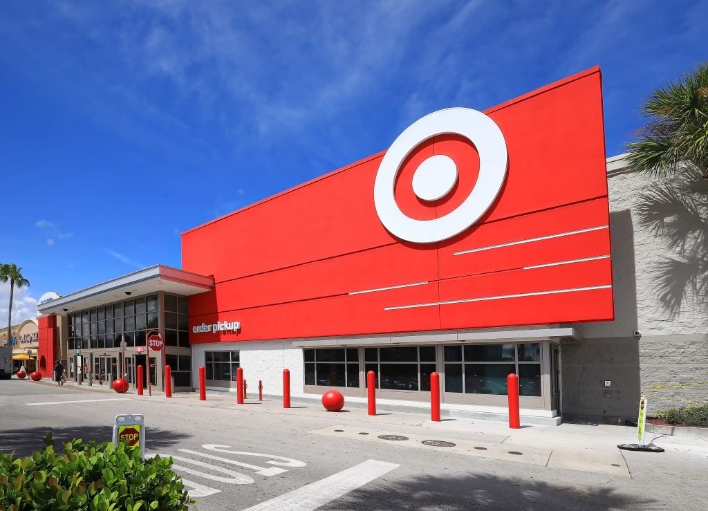   Target Department Store located in the Coral Ridge Mall.  Target is the 7th largest retailer in the United States, as seen on August 24, 2022.